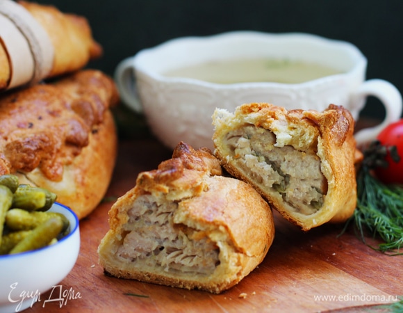 Кибинай готовы! В горячем виде с томатным соком, бульоном, овощами они превосходны!