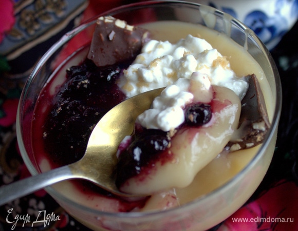 Давайте попробуем этот нежный десерт.