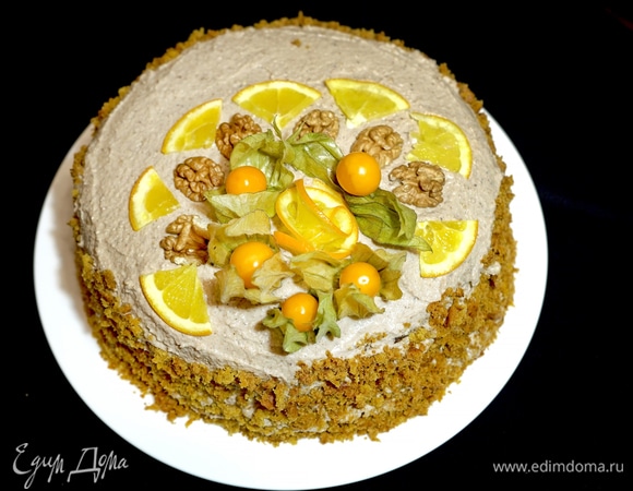 Огромное преимущество этого торта в том, что вы можете приготовить его на любой праздник. Торт постный, но очень сытный. Необыкновенная вкуснятина!