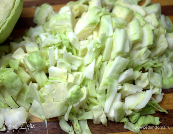 Нашинковать любым способом.