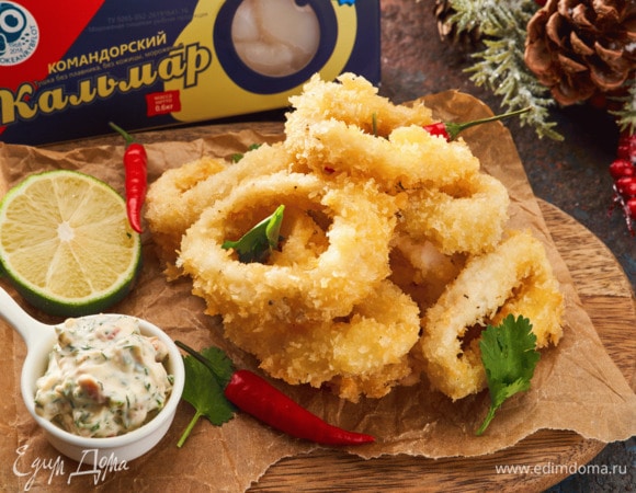 Подавайте с соусом тартар.