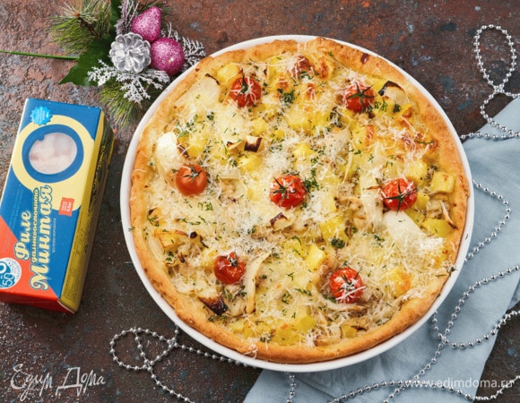 При подаче посыпьте рубленным укропом и сыром, натертым на крупной терке.