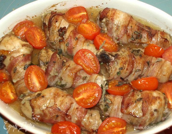 Готовые голени достать из духовки. Дать отдохнуть 10 минут.