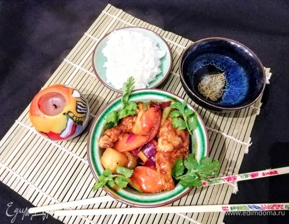 Чашечка саке вам в помощь, приятного аппетита!