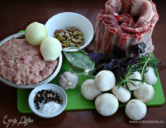 Подготовить все необходимые ингредиенты.