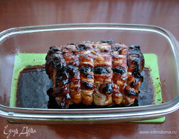 В результате получается ароматная румяная корочка.