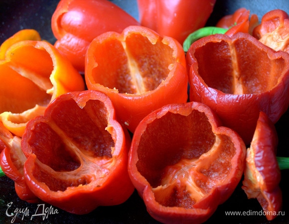 Я готовила их в сковороде-вок. Примерка.