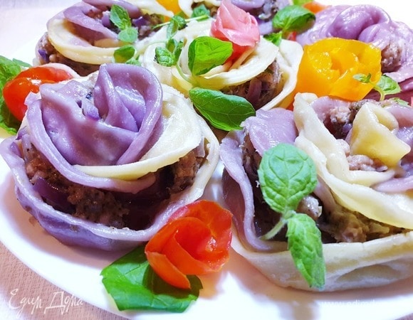 Вот такие цветы получились.