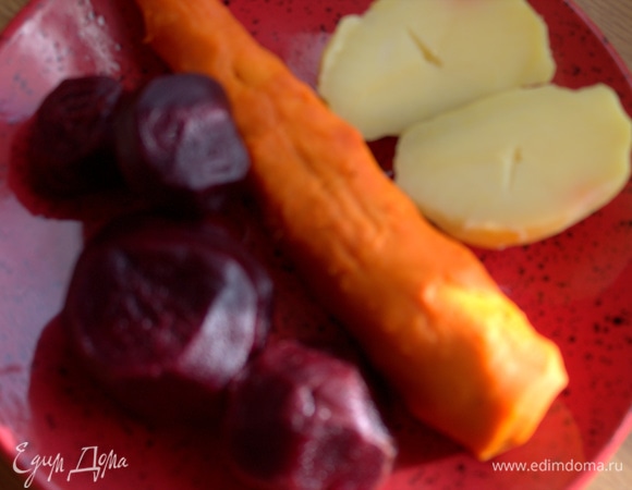 Отварить овощи можно заранее.