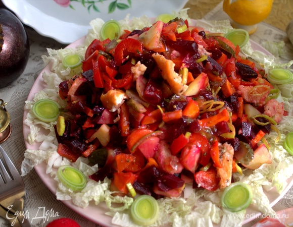 Насыпать горкой на тарелку.