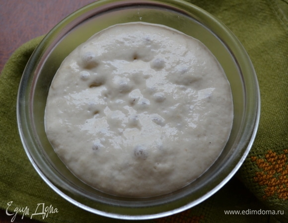 Такой вид будет иметь ферментированное тесто после холодной расстойки.