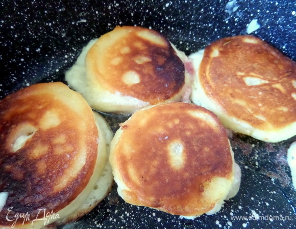 Жарим с другой стороны.