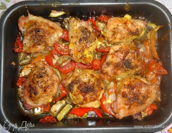 Вкусное блюдо готово.