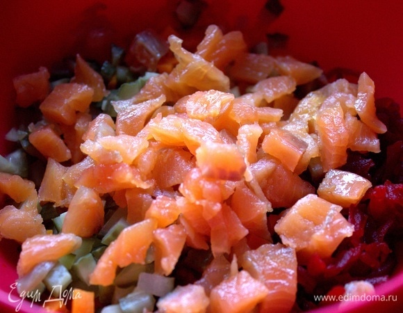 Отправить к овощам.