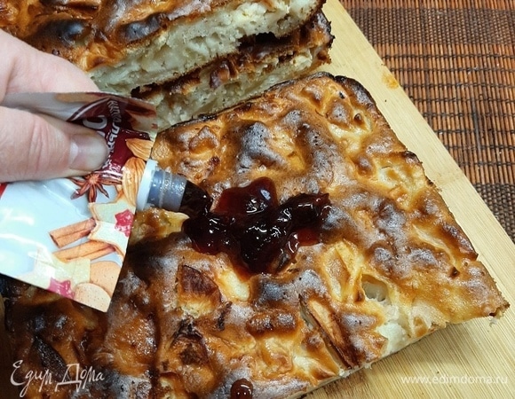 Пирог получается оочень нежным.