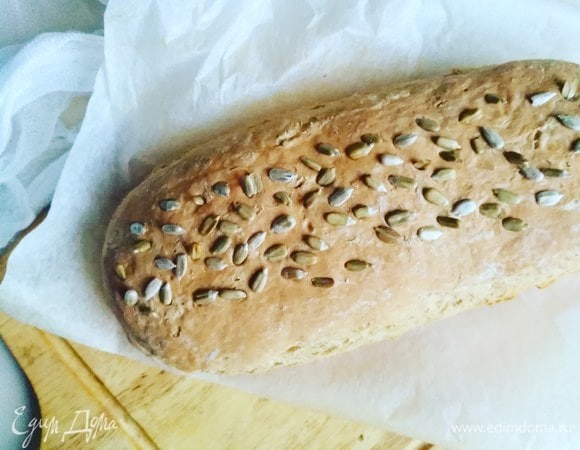 Получается вот такой хлебушек.