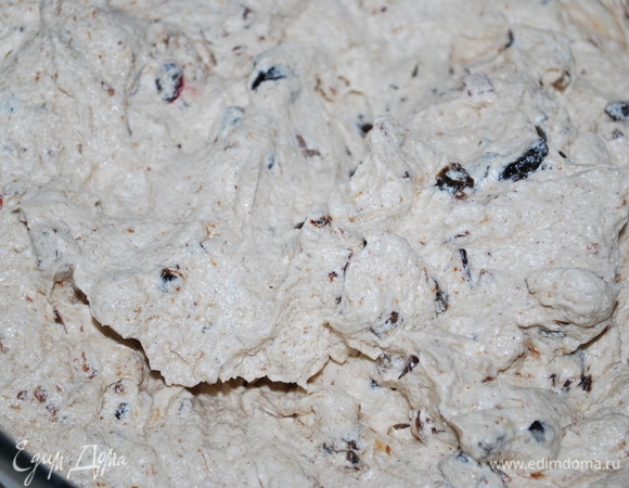 Тесто готово. Оно получается очень нежным.