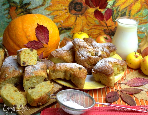 Когда остынут, посыпаем пудрой.