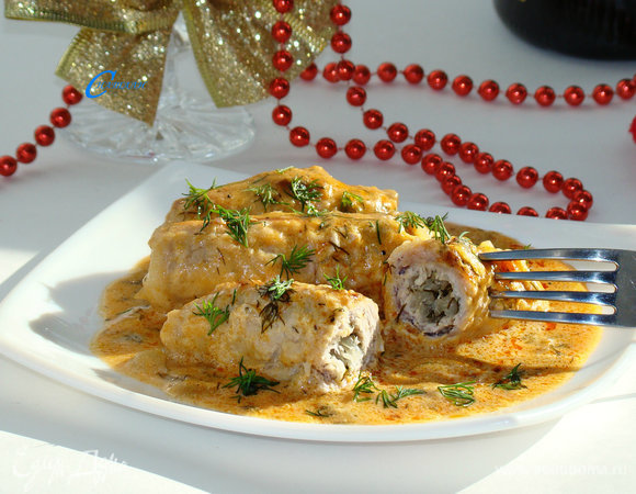 Нежные, сочные, ароматные и вкусные луковые крученики готовы!