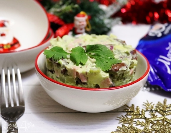 Салат готов! Приятного аппетита!