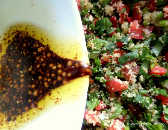 Перелить в салат.