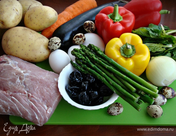 Подготовим все необходимые ингредиенты.