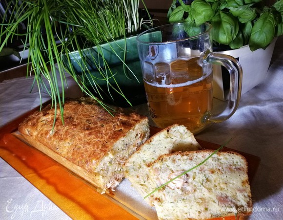 Кекс хорош к пиву.