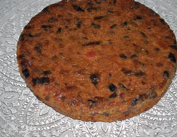 Так кекс выглядит после того, как он выстоится в течение двух-трех недель.