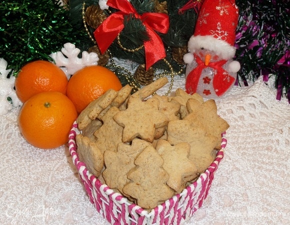 Подаем печенье к чаю или кофе.