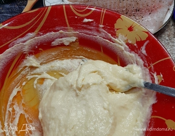 В итоге получаем нежную и воздушную кремообразную смесь.