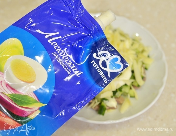 И опять немного майонеза ТМ «Московский провансаль».