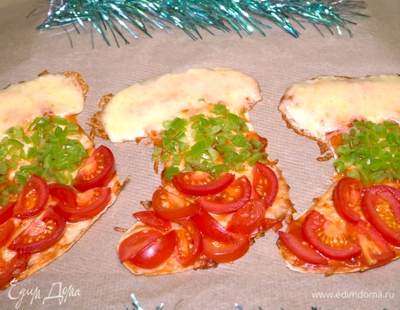 Готовьте эту вкусную и простую закуску с детьми! Они будут в полном восторге) Всем приятного аппетита! Счастливого Нового года!