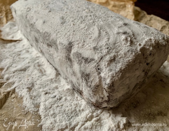 Все стороны должны быть в пудре.