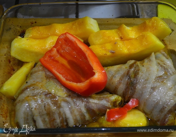 И болгарский перец.