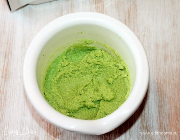 Масса должна быть густая.