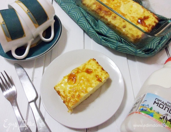 Нарезать готовый омлет на порции. Приятного аппетита и детям и взрослым!