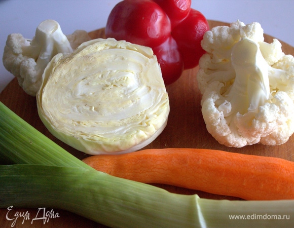 Будем готовить с двумя видами капусты.