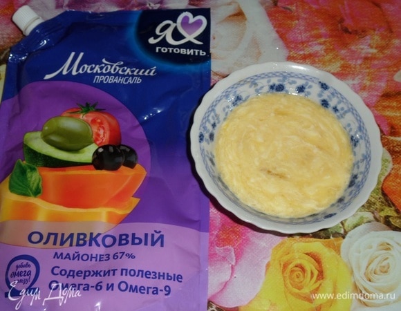 Перемешиваем массу.