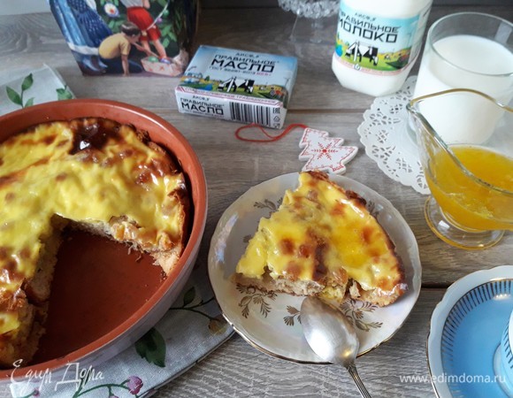 Местами булочка будет хрустящей в соседстве с нежнейшим кремом. Апельсиновый соус придаст невероятную нотку праздника и небольшую кислинку. Наливаем вкусное ПравильноеМолоко АО АИСФеР, завариваем кофе и наслаждаемся завтраком.