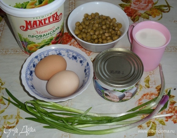 Подготовим продукты.