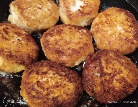 Жарить с двух сторон до готовности.