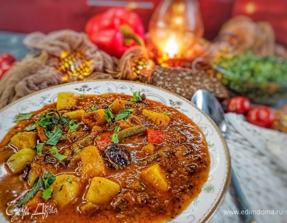 Доводим до совершенства по вкусу, добавляем кинзу и подаем к столу!