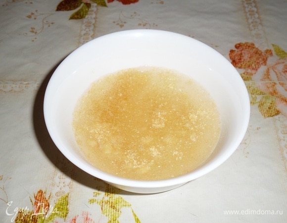 Оставляем на 30 минут для набухания.