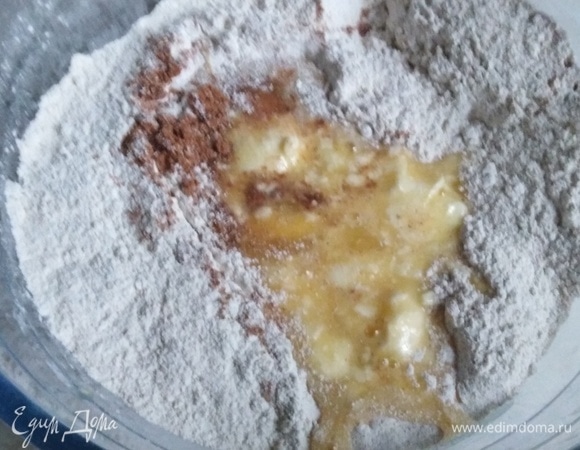 Соединить две смеси.