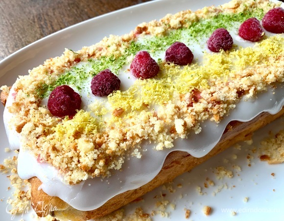 Можно подавать сразу или оставить на следующий день, кекс станет более ароматным.