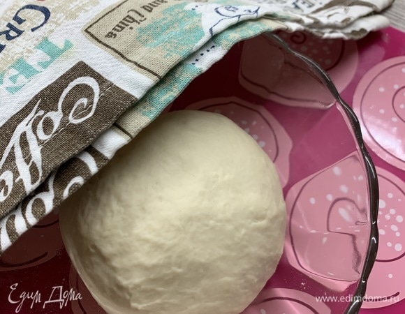 Даем тесту отдохнуть в теплом месте 30 минут.