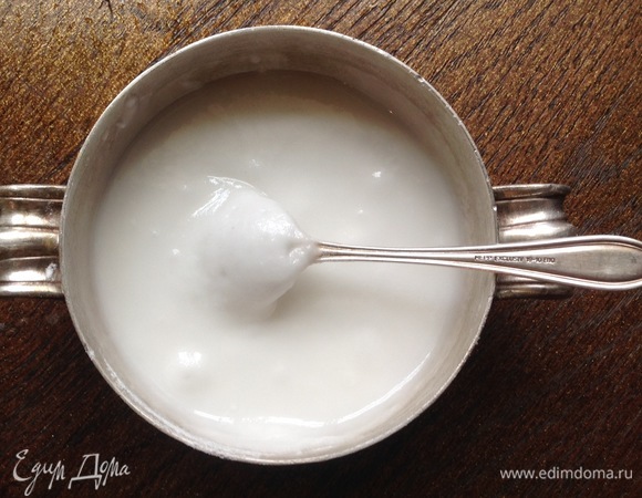 Глазурь готова.