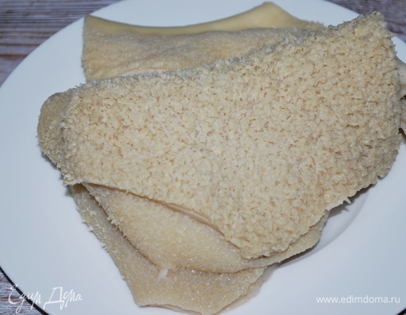 Промыла еще раз в чистой холодной воде.