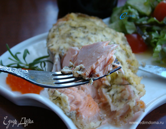 Приготовленная в СВЧ-печи рыбка получилась сочной и нежной, просто тает во рту. Отличный вариант для романтического ужина!