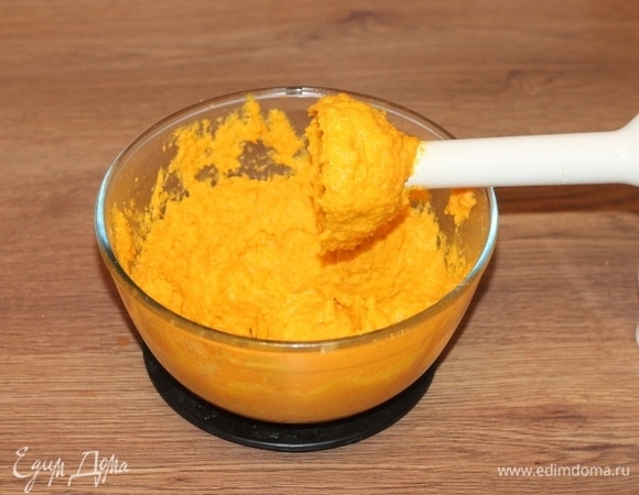 Измельчаем блендером до однородности.